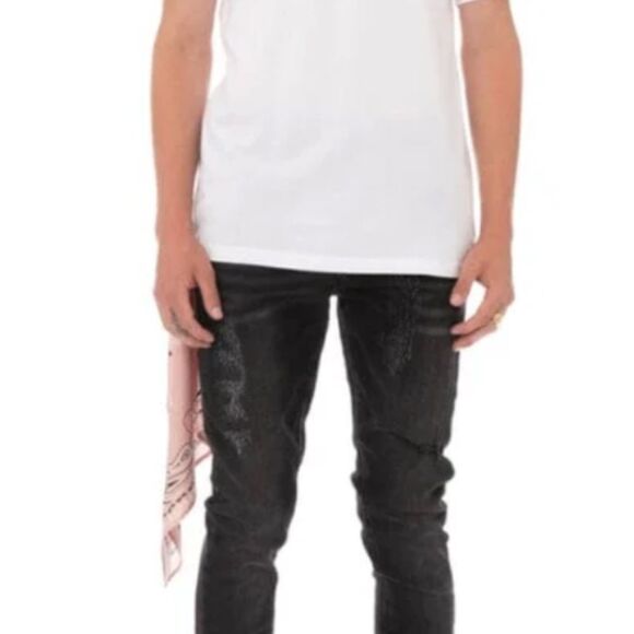 ✨Nwt✨ BLUECARATS denim *distressed noir - SIZE 31 - Picture 5 of 14